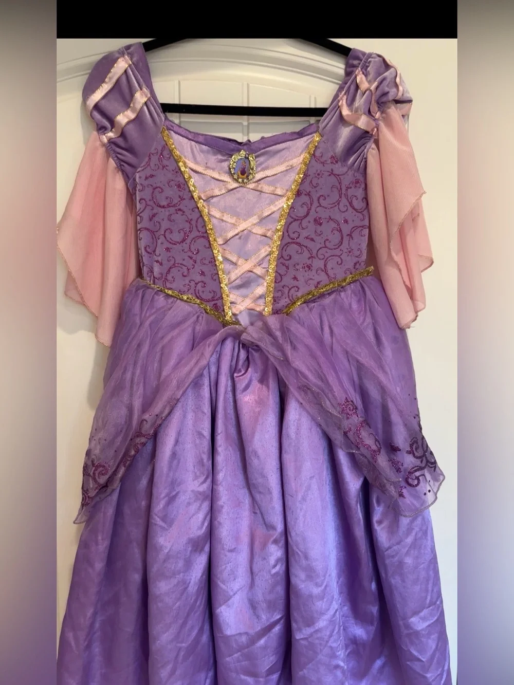 Disney Princess Rapunzel Costume Size 4-6x, Dress Up